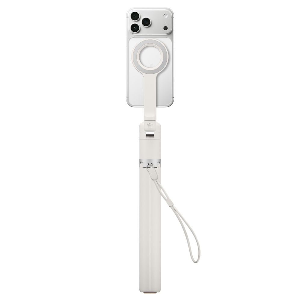 Spigen Ασύρματο MagSafe Selfie Stick με Τρίποδο και Bluetooth Τηλεχειριστήριο - S582W - Dune Beige