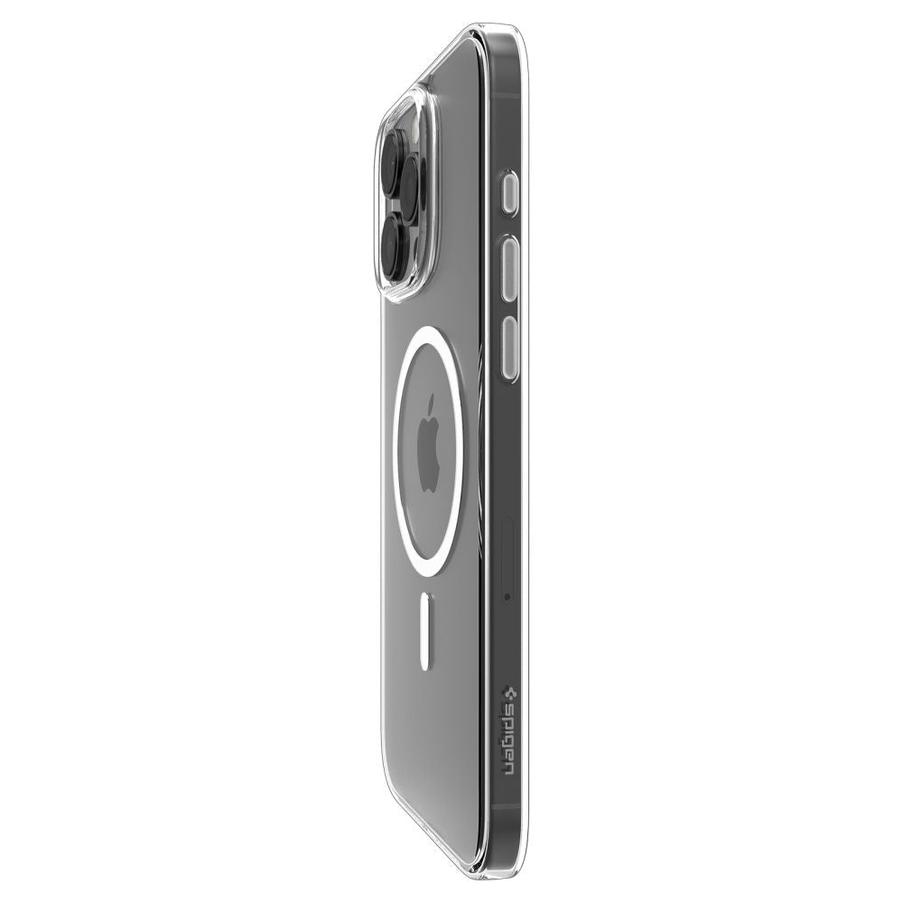 Spigen iPhone 16 Pro Max - Σκληρή Θήκη με MagSafe - Thin Fit T Mag - Clear / White