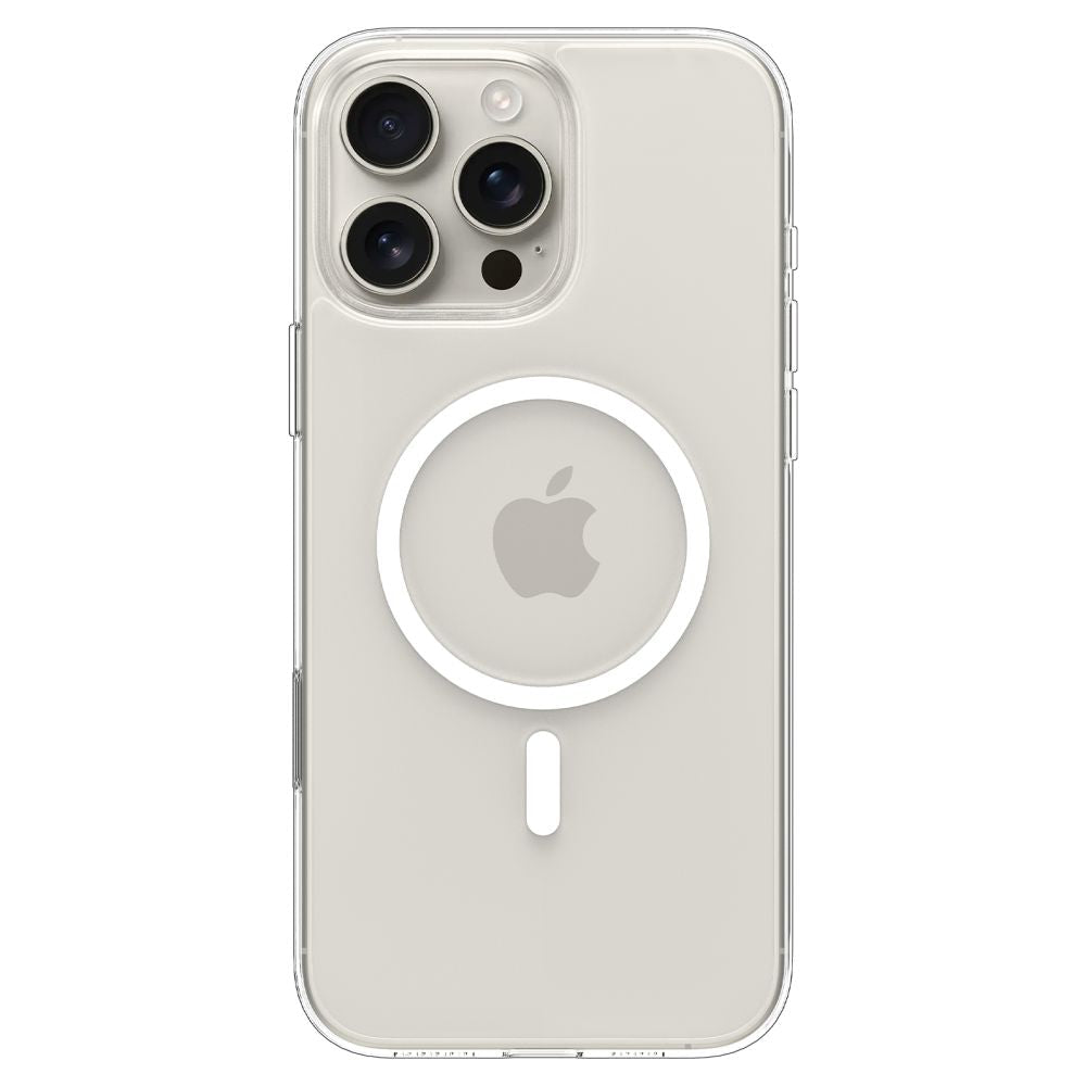 Spigen iPhone 16 Pro Max - Σκληρή Θήκη με MagSafe - Thin Fit T Mag - Clear / White