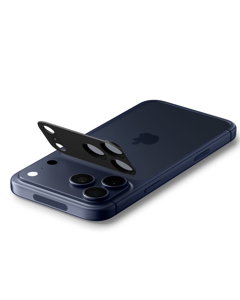 Spigen iPhone 17 Pro - Αντιχαρακτικό Γυαλί για την Κάμερα - Optik Pro XL Glas.TR EZ Fit - Black