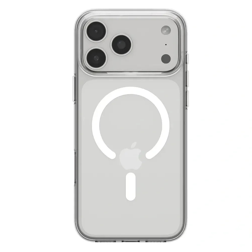 Spigen iPhone 17 Pro - Liquid Crystal Mag - Θήκη Σιλικόνης με MagSafe - Clear / White