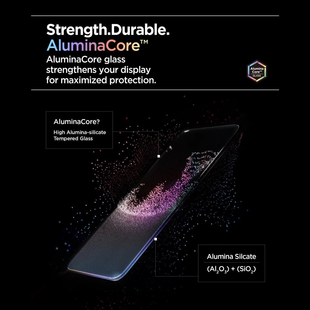 Spigen iPhone 17 Pro Max - Alm Glas.Tr Slim - Αντιχαρακτικό Γυαλί Οθόνης 9H - 3 Τεμάχια - Clear