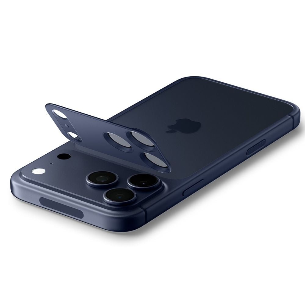 Spigen iPhone 17 Pro Max - Αντιχαρακτικό Γυαλί για την Κάμερα - Optik Pro XL Glas.TR EZ Fit - Blue