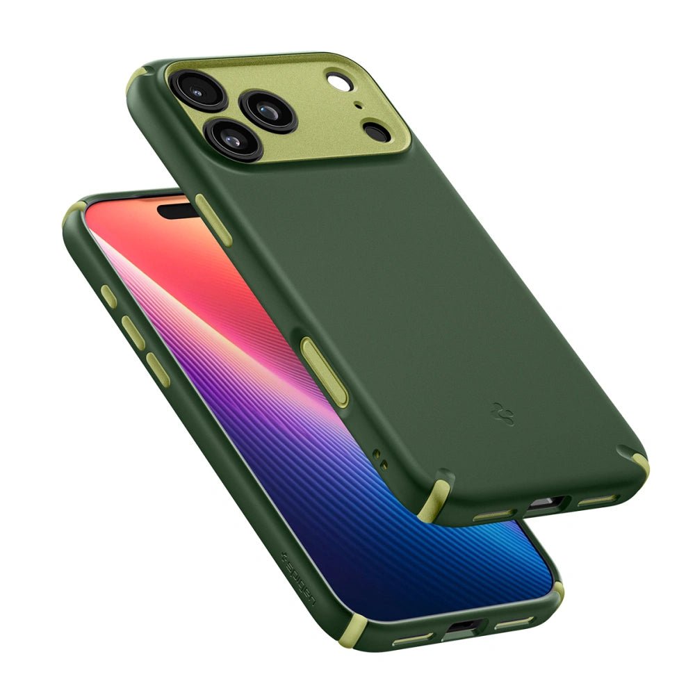 Spigen iPhone 17 Pro Max - Nano Pop Hybrid Mag - Σκληρή Θήκη με Πλαίσιο Σιλικόνης - Avo Green