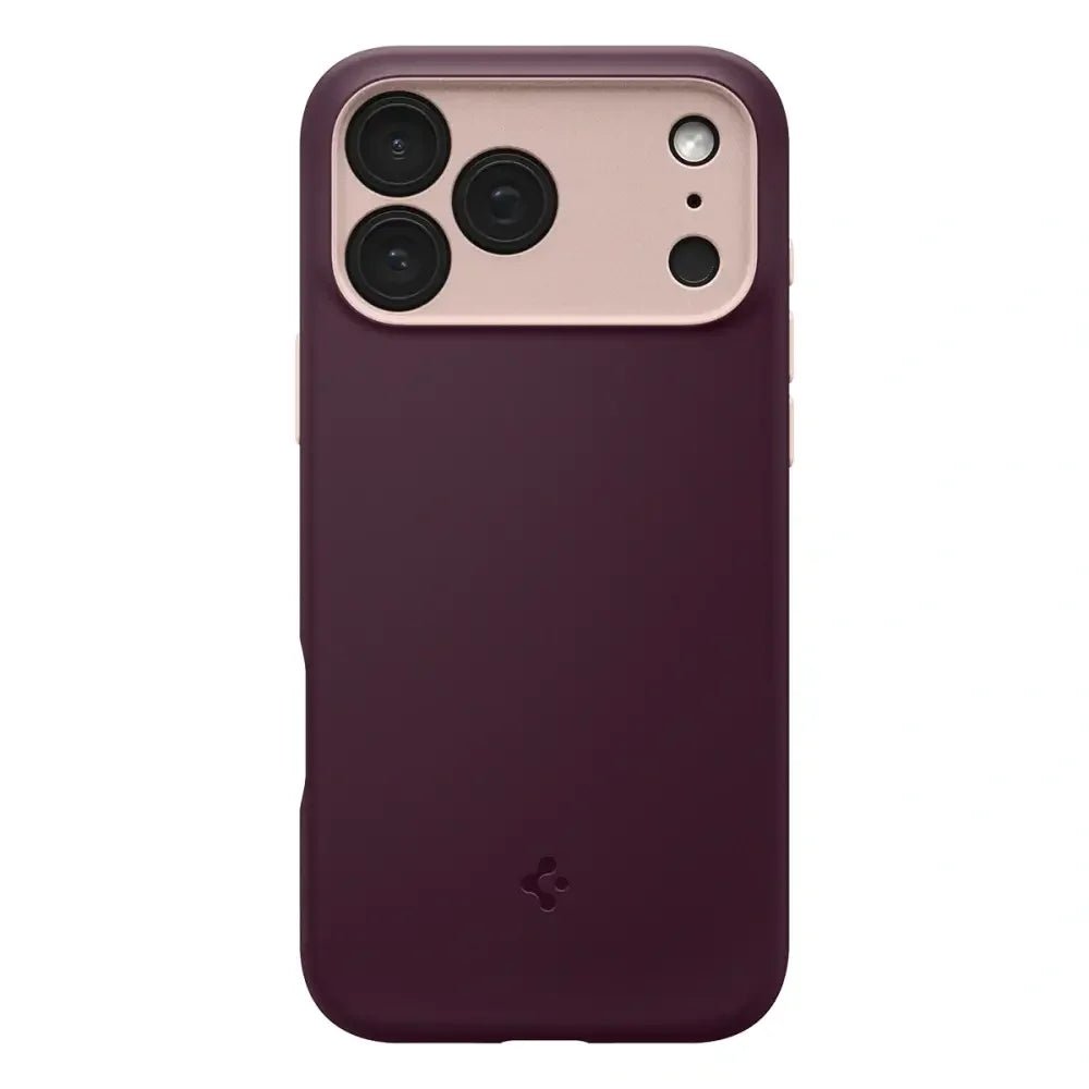 Spigen iPhone 17 Pro Max - Nano Pop Mag - Θήκη Σιλικόνης με MagSafe - Burgundy Bean