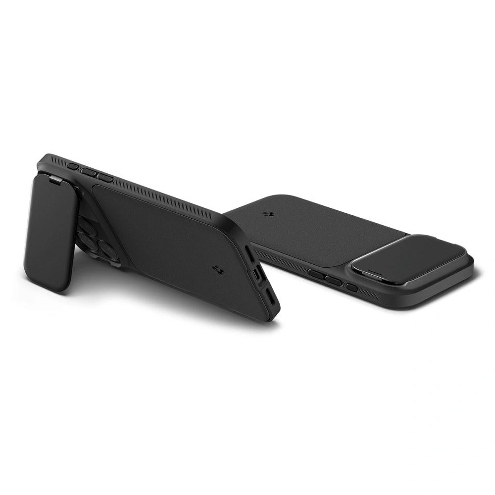 Spigen iPhone 17 Pro Max - Optik Armor Mag - Θήκη Σιλικόνης με Κάλυμμα για την Κάμερα και MagSafe - Black