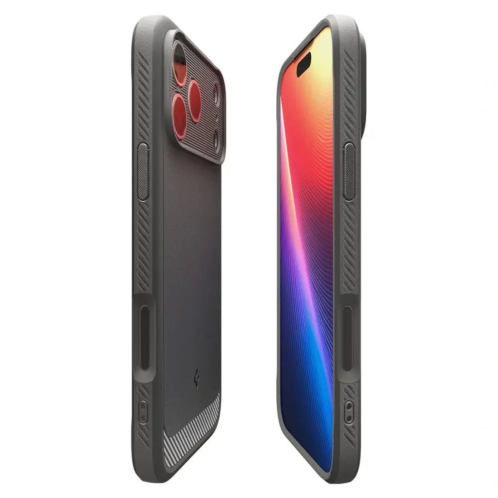 Spigen iPhone 17 Pro Max - Rugged Armor Mag - Θήκη TPU με MagSafe - Grey
