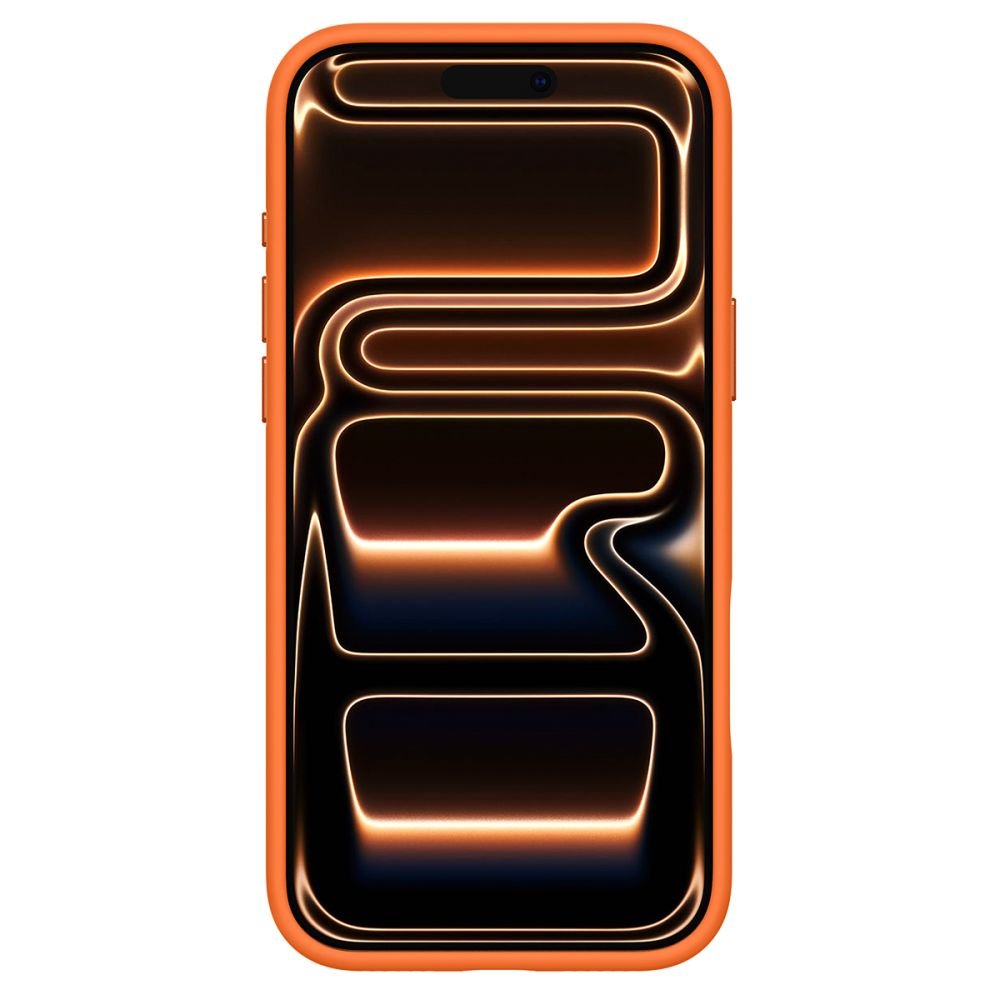 Spigen iPhone 17 Pro Max - Θήκη Σιλικόνης με MagSafe - Silicone Fit Mag - Cosmic Orange