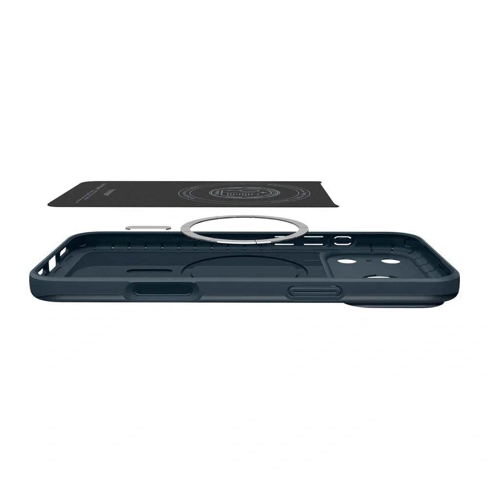 Spigen iPhone 17 Pro Max - Thin Fit Mag - Σκληρή Θήκη με MagSafe - Metal Slate