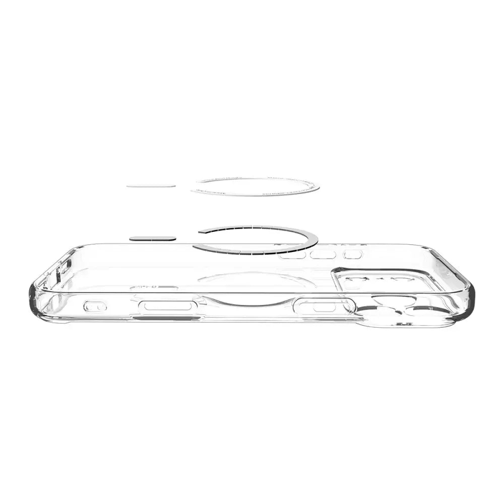Spigen iPhone 17 Pro Max - Ultra Hybrid Mag - Σκληρή Θήκη με Πλαίσιο Σιλικόνης Και MagSafe - Clear / Graphite