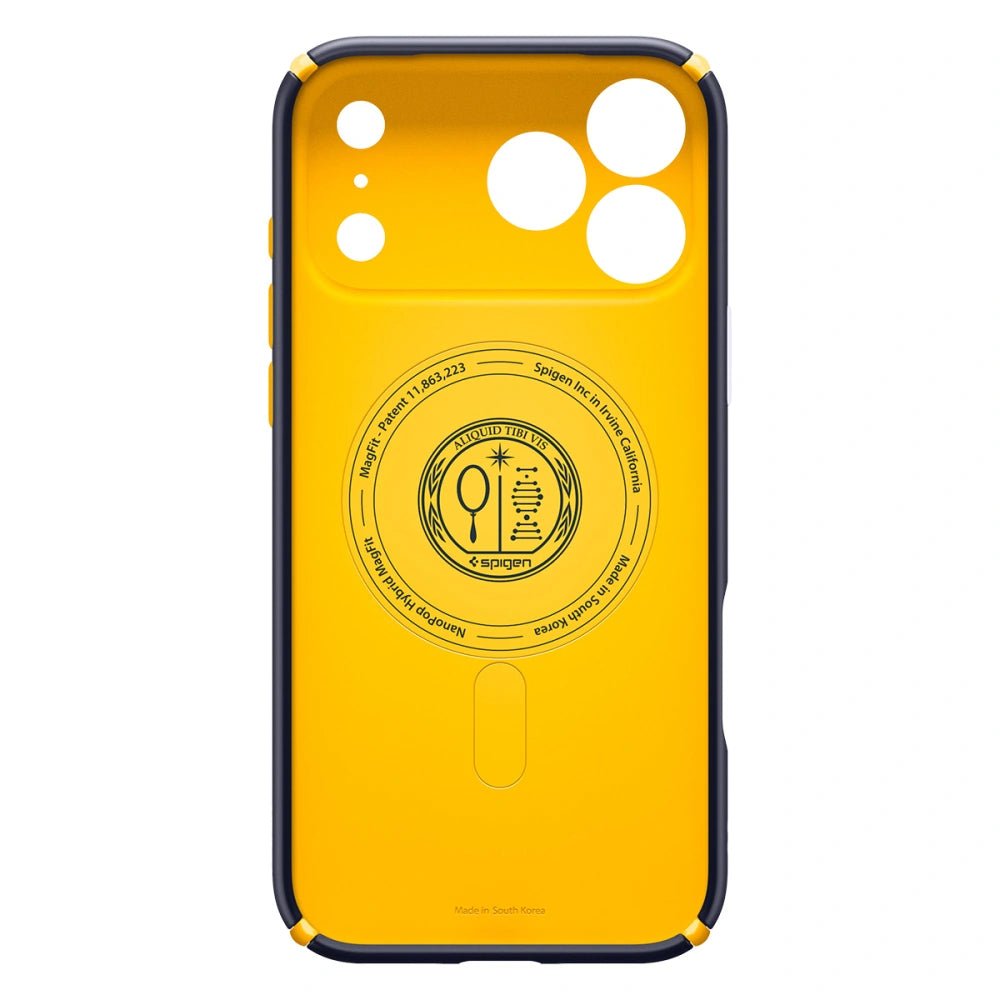 Spigen iPhone 17 Pro - Nano Pop Hybrid Mag - Σκληρή Θήκη με Πλαίσιο Σιλικόνης - Blueberry Navy