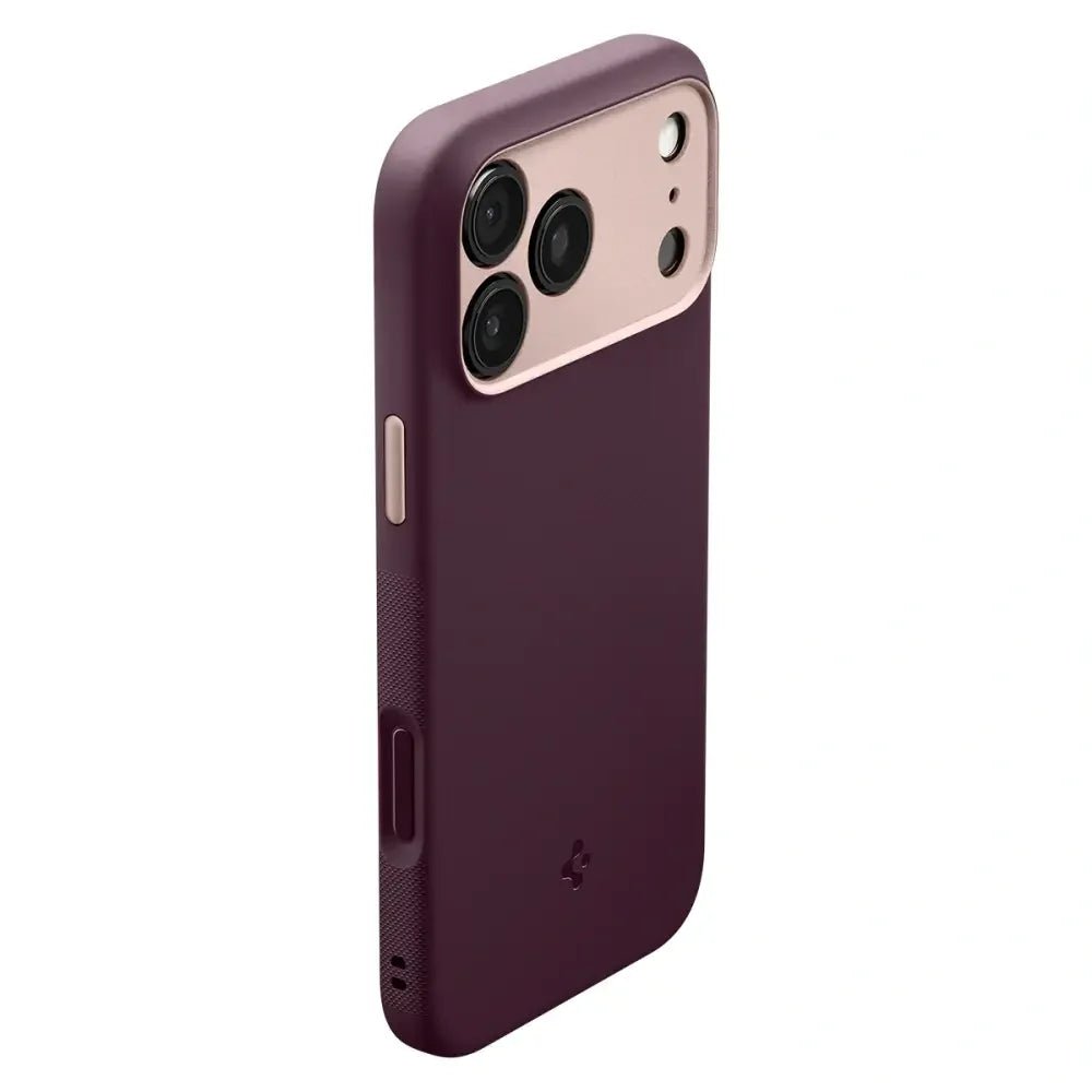 Spigen iPhone 17 Pro - Nano Pop Mag - Θήκη Σιλικόνης με MagSafe - Burgundy Bean