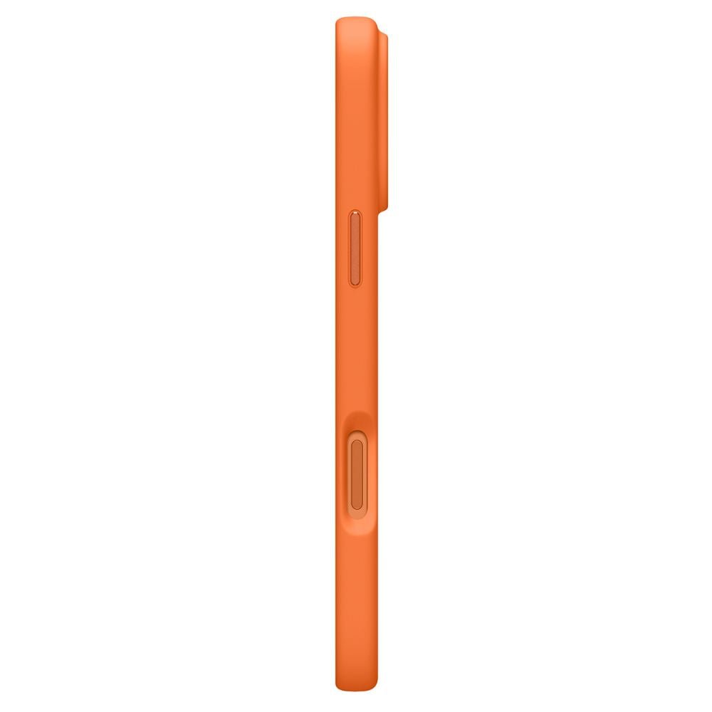 Spigen iPhone 17 Pro - Θήκη Σιλικόνης με MagSafe - Silicone Fit Mag - Cosmic Orange