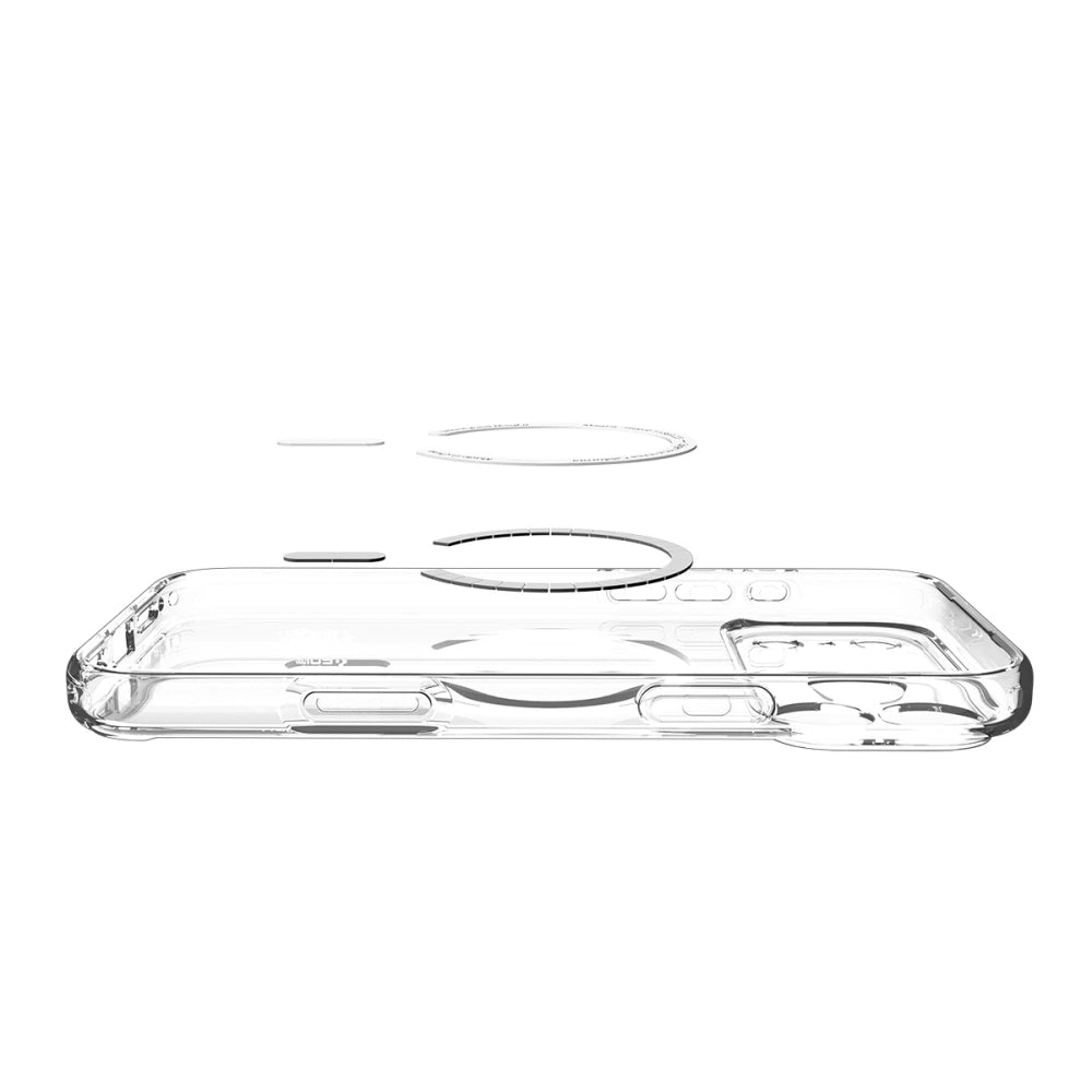 Spigen iPhone 17 Pro - Ultra Hybrid Mag - Σκληρή Θήκη με Πλαίσιο Σιλικόνης Και MagSafe - Clear / Deep Blue