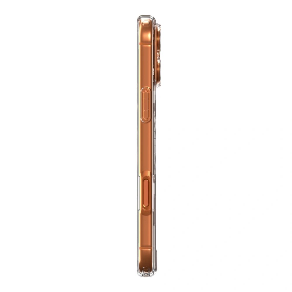 Spigen iPhone 17 Pro - Ultra Hybrid Mag - Σκληρή Θήκη με Πλαίσιο Σιλικόνης Και MagSafe - Clear / Orange