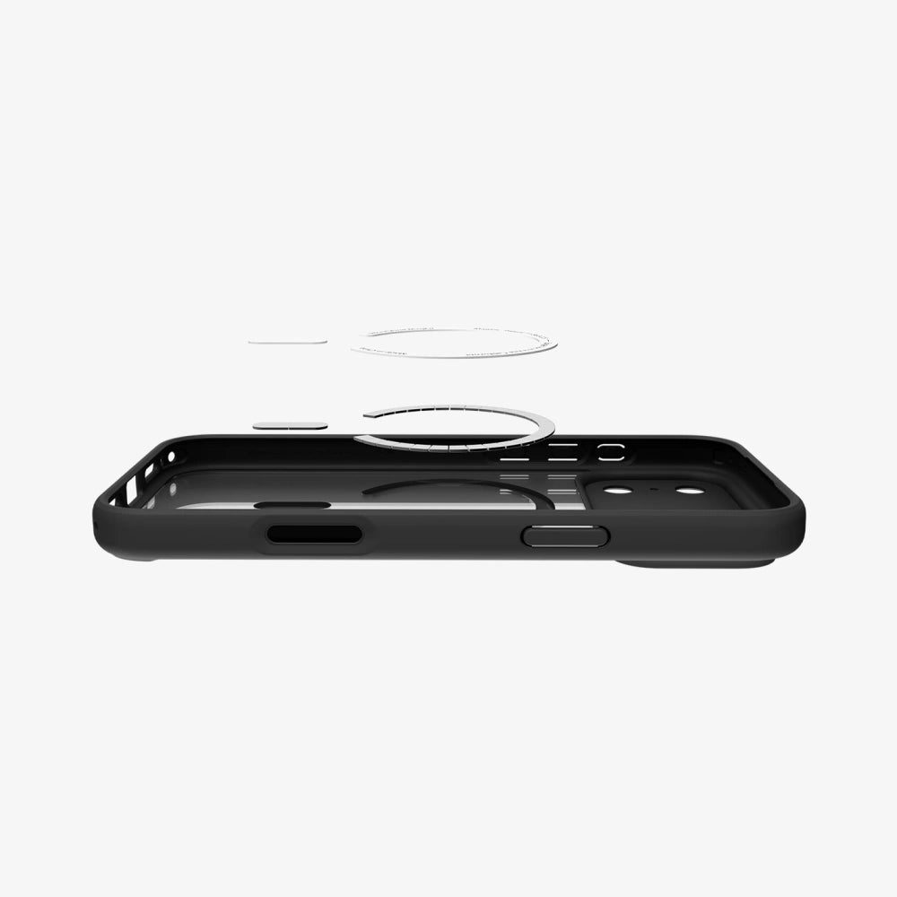 Spigen iPhone 17 Pro - Ultra Hybrid Mag - Σκληρή Θήκη με Πλαίσιο Σιλικόνης Και MagSafe - Frost Black / Orange