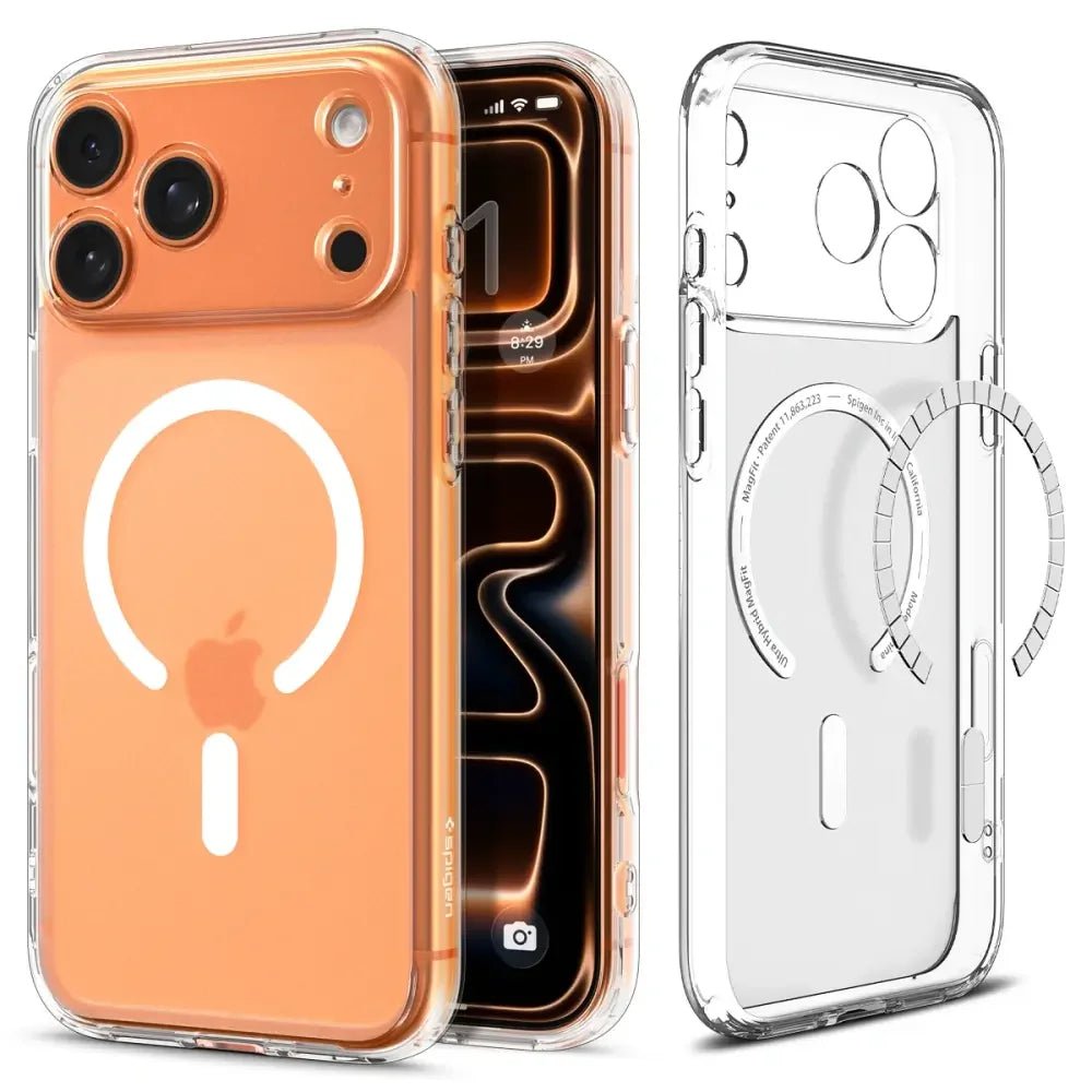 Spigen iPhone 17 Pro - Ultra Hybrid Mag - Σκληρή Θήκη με Πλαίσιο Σιλικόνης Και MagSafe - Frost White