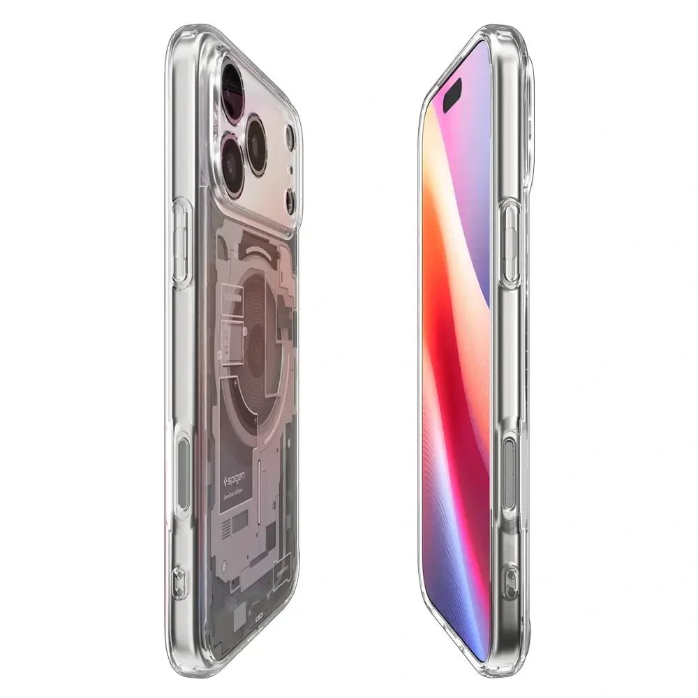 Spigen iPhone 17 Pro - Ultra Hybrid Mag - Σκληρή Θήκη με Πλαίσιο Σιλικόνης Και MagSafe - Zero One Natural Titanium