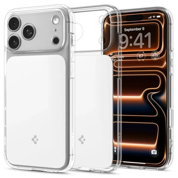 Spigen iPhone 17 Pro - Ultra Hybrid T Mag - Σκληρή Θήκη με Πλαίσιο Σιλικόνης Και MagSafe - Glossy White