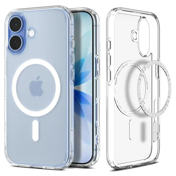 Spigen iPhone 17 - Ultra Hybrid Mag - Σκληρή Θήκη με Πλαίσιο Σιλικόνης Και MagSafe - Frost White
