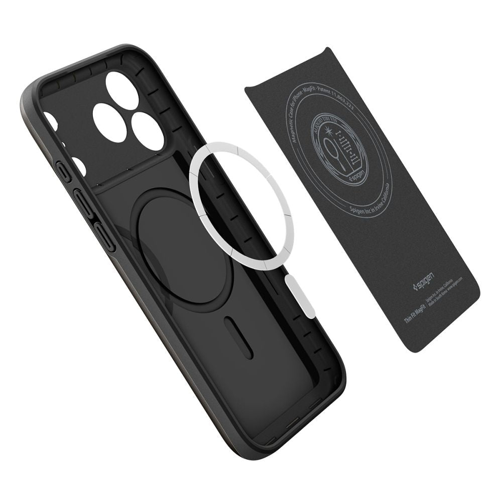 Spigen iPhone 18 Pro Max / iPhone 17 Pro Max - Σκληρή Θήκη με MagSafe - Thin Fit Mag - Black