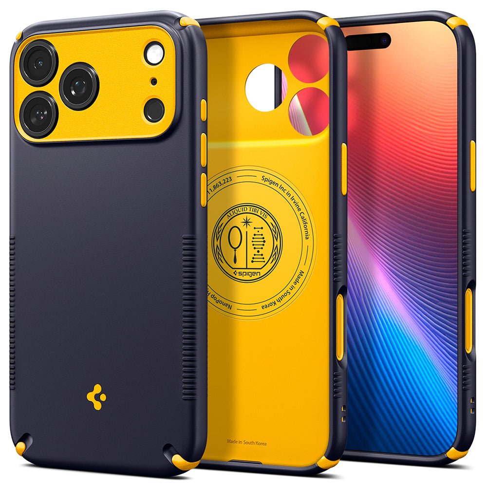 Spigen iPhone 18 Pro Max / iPhone 17 Pro Max - Σκληρή Θήκη με Πλαίσιο Σιλικόνης και MagSafe - Nano Pop Hybrid Mag - Blueberry Navy