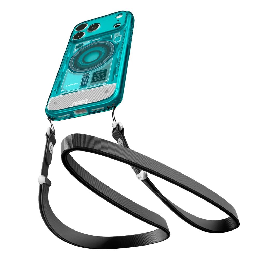 Spigen iPhone 18 Pro Max / iPhone 17 Pro Max - Σκληρή Θήκη με Πλαίσιο Σιλικόνης Και MagSafe - Ultra Hybrid Mag - C-One Bondi Blue