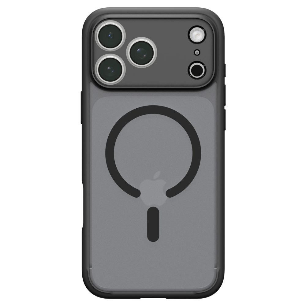 Spigen iPhone 18 Pro Max / iPhone 17 Pro Max - Σκληρή Θήκη με Πλαίσιο Σιλικόνης Και MagSafe - Ultra Hybrid Mag - Frost Black