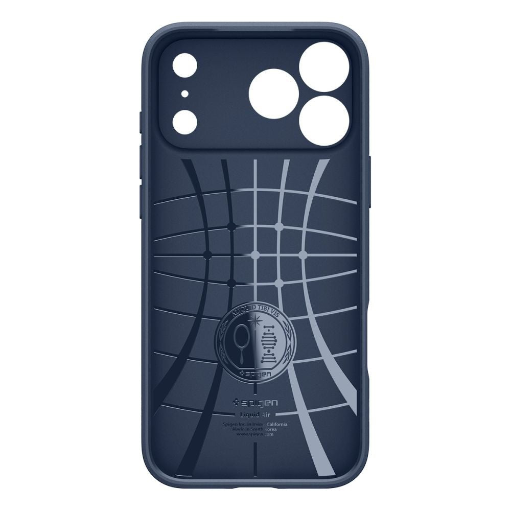 Spigen iPhone 18 Pro Max / iPhone 17 Pro Max - Θήκη Σιλικόνης - Liquid Air - Navy Blue