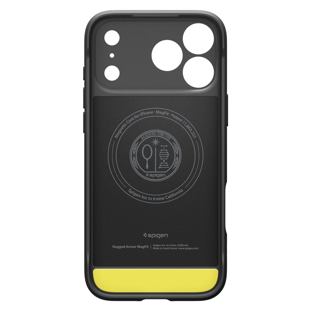 Spigen iPhone 18 Pro Max / iPhone 17 Pro Max - Θήκη TPU με MagSafe - Rugged Armor Mag - Matte Black