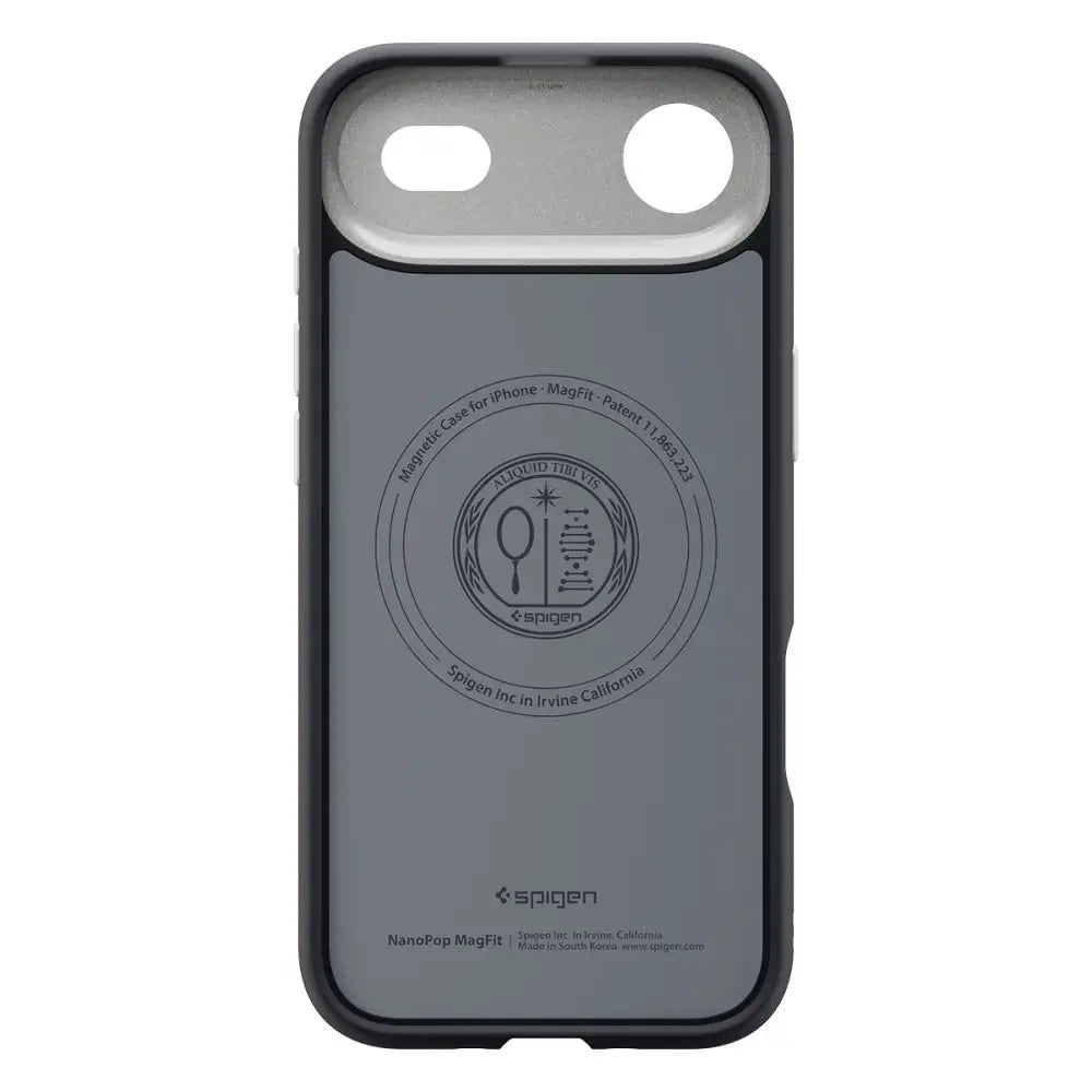 Spigen iPhone Air - Nano Pop Mag - Θήκη Σιλικόνης με MagSafe - Black Sesame