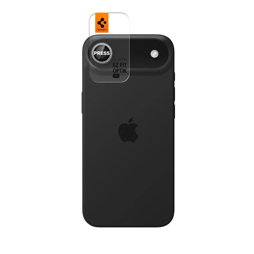 Spigen iPhone Air - Optik Pro Glas.TR EZ Fit - Αντιχαρακτικό Γυαλί για την Κάμερα - 2 Τεμάχια - Silver