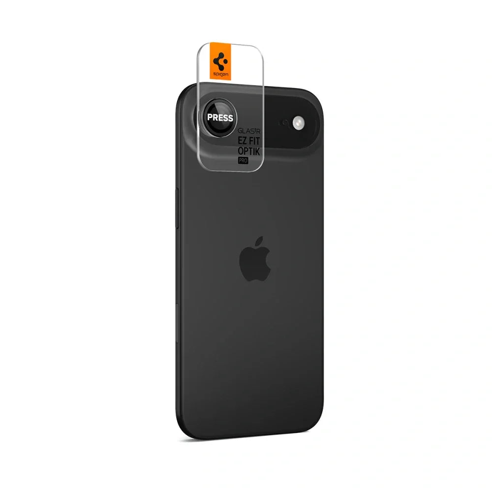 Spigen iPhone Air - Optik Pro Glas.TR EZ Fit - Αντιχαρακτικό Γυαλί για την Κάμερα - 2 Τεμάχια - Black - likebrands.gr