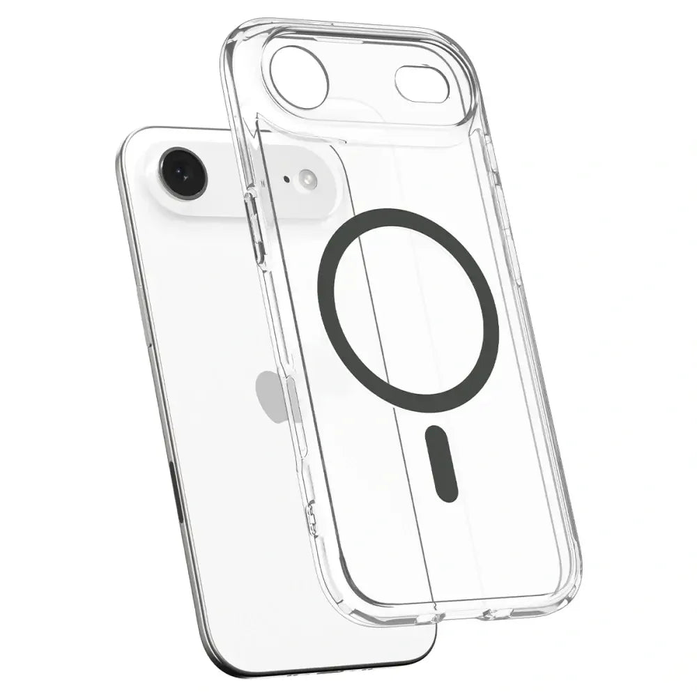Spigen iPhone Air - Ultra Hybrid Mag - Σκληρή Θήκη με Πλαίσιο Σιλικόνης Και MagSafe - Clear / Graphite
