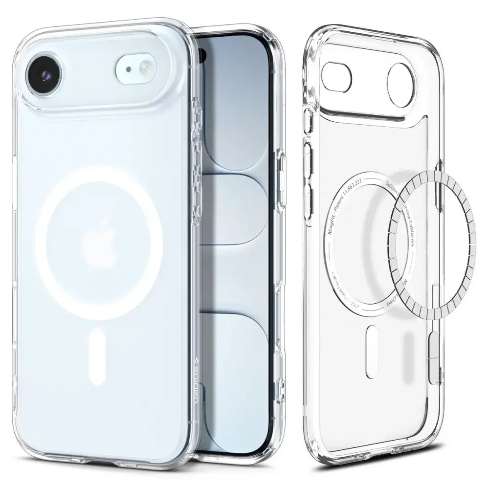 Spigen iPhone Air - Ultra Hybrid Mag - Σκληρή Θήκη με Πλαίσιο Σιλικόνης Και MagSafe - Frost White