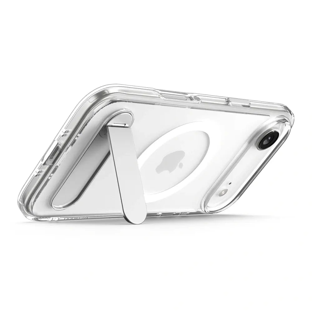 Spigen iPhone Air - Ultra Hybrid S MagSafe - Σκληρή Θήκη με Πλαίσιο Σιλικόνης και Stand - Clear / White