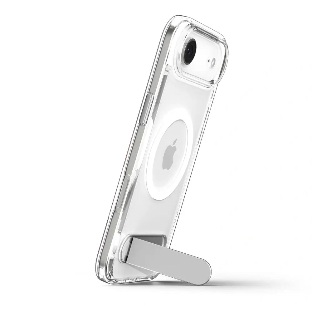 Spigen iPhone Air - Ultra Hybrid S MagSafe - Σκληρή Θήκη με Πλαίσιο Σιλικόνης και Stand - Clear / White