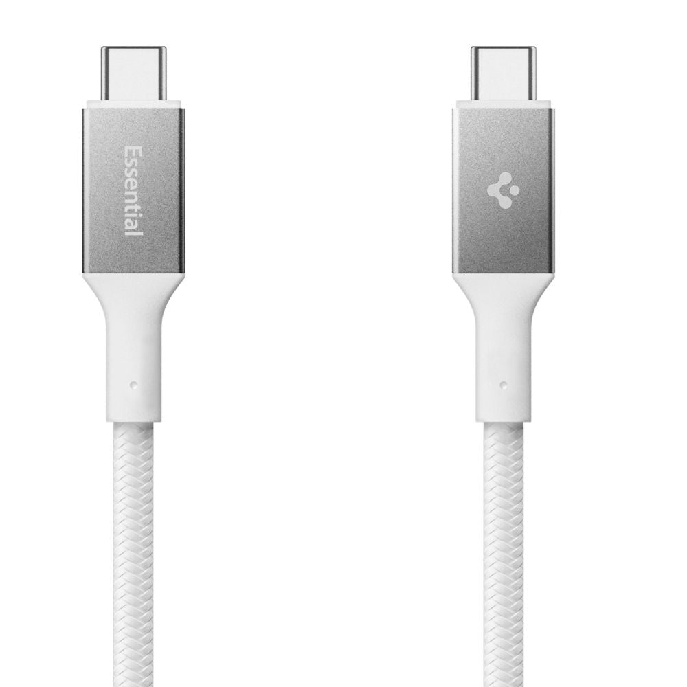 Spigen Καλώδιο Γρήγορης Φόρτισης 100W Type - C to Type - C - Essential EB10010CC - 100 cm - White