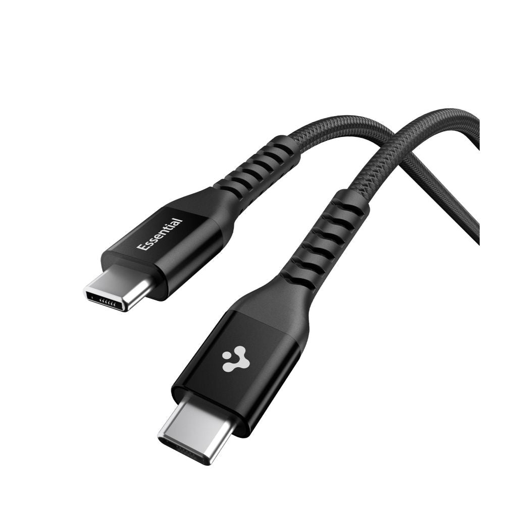 Spigen Καλώδιο Γρήγορης Φόρτισης 100W Type - C to Type - C - Essential EB10010CCA - 100 cm - Black