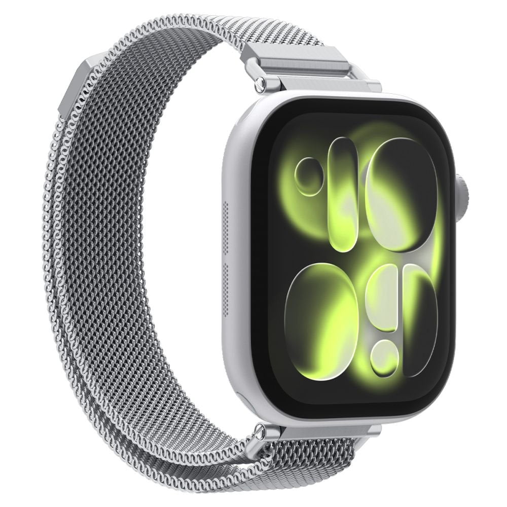 Spigen Λουράκι Apple Watch 8/9/10/11 - SE (1/2/3) - 40/41/42mm - WBM4 Modern Fit - Silver