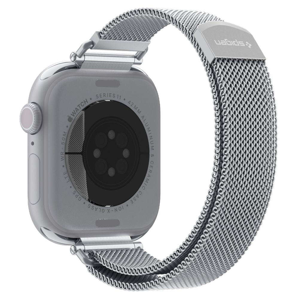 Spigen Λουράκι Apple Watch 8/9/10/11 - SE (1/2/3) - 40/41/42mm - WBM4 Modern Fit - Silver