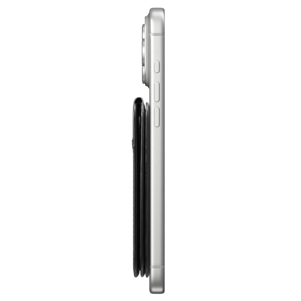Spigen Μαγνητική Θήκη για 3 Κάρτες και Stand Κινητού από Συνθετικό Δέρμα - S314 - 2 - Black