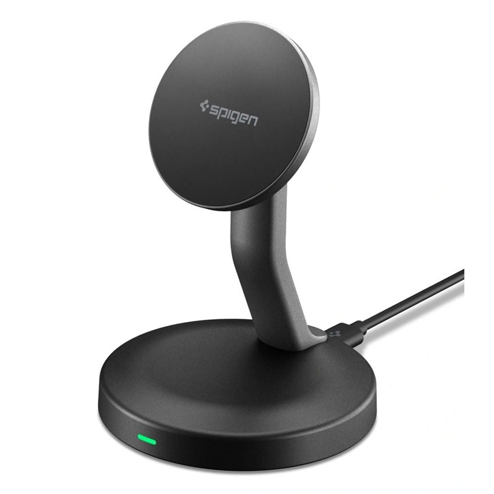 Spigen Μαγνητικός Ασύρματος Φορτιστής MagSafe 15W - EF151MS Essential - Black