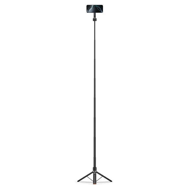 Spigen Ασύρματο MagSafe Selfie Stick με Τρίποδο και Bluetooth Τηλεχειριστήριο - S581W - Black