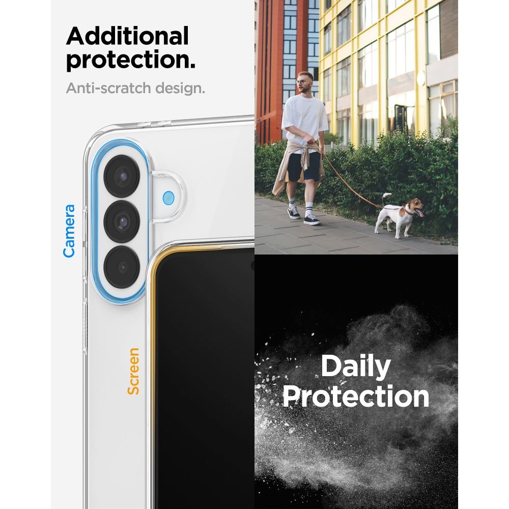 Spigen Samsung Galaxy A37 5G Liquid Crystal Θήκη Σιλικόνης - Crystal Clear