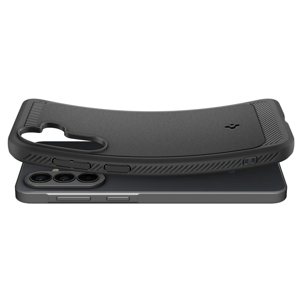 Spigen Samsung Galaxy A37 5G - Θήκη Σιλικόνης TPU - Rugged Armor - Matte Black