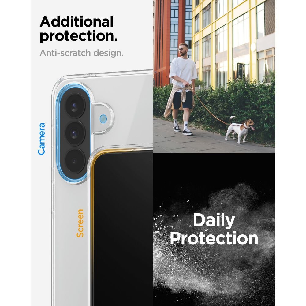Spigen Samsung Galaxy A57 5G Liquid Crystal Θήκη Σιλικόνης - Crystal Clear