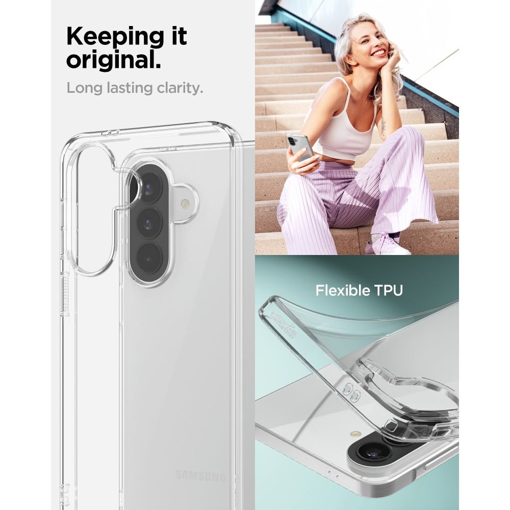 Spigen Samsung Galaxy A57 5G Liquid Crystal Θήκη Σιλικόνης - Crystal Clear