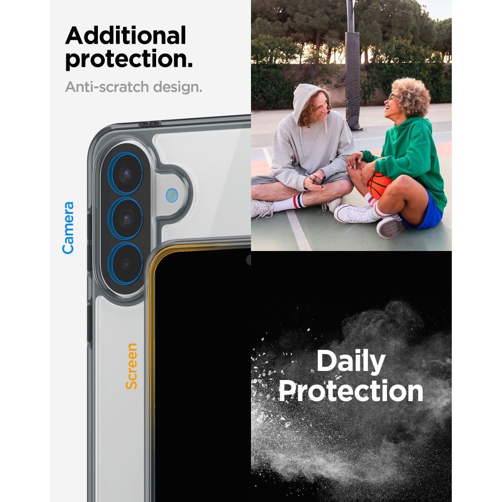 Spigen Samsung Galaxy A57 5G - Σκληρή Θήκη με Πλαίσιο Σιλικόνης - Ultra Hybrid - Space Crystal