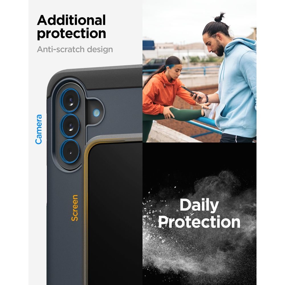 Spigen Samsung Galaxy A57 5G - Σκληρή Θήκη - Tough Armor - Metal Slate